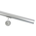 Dolle Handlaufset zur Wandmontage 1,5m Aluminium matt, rund Dolle Handlaufset zur Wandmontage 1,5m Aluminium matt, rund-small