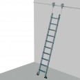 Zarges Regalleiter fahrbar Comfortstep Trec LH Zarges Regalleiter fahrbar Comfortstep Trec LH-small
