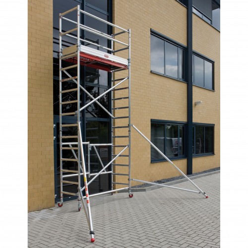 Altrex Klappgerüst RS Tower 54 Aluminium Fiber-Deck Plattform 0,75x1,85m ohne Safe-Quick 4,8m AH