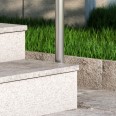 Dolle Edelstahl- Eingangsgeländer zur Wandmontage Handlauf rund 1,5m lang mit 2 Pfosten rund Dolle Edelstahl- Eingangsgeländer zur Wandmontage Handlauf rund 1,5m lang mit 2 Pfosten rund-small