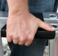 MUNK Stehleiter beidseitig begehbar mit relax-step 2x8 Stufen MUNK Stehleiter beidseitig begehbar mit relax-step 2x8 Stufen-small