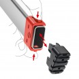 Hailo EasyClix Wechselfuß Set Living Größe L 20x43mm Hailo EasyClix Wechselfuß Set Living Größe L 20x43mm-small