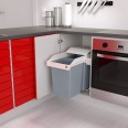 Hailo Einbau Mülltrennungs System Multi-Box duo L cremeweiß Hailo Einbau Mülltrennungs System Multi-Box duo L cremeweiß-small