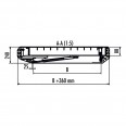 Hailo Schachtabdeckung HS8 Edelstahl rechteckig tagwasserdicht und geruchssicher Klasse B/D Hailo Schachtabdeckung HS8 Edelstahl rechteckig tagwasserdicht und geruchssicher Klasse B/D-small