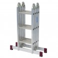 Krause Corda Gelenkleiter 4x3 Sprossen mit Plattform-Set Krause Corda Gelenkleiter 4x3 Sprossen mit Plattform-Set-small