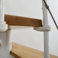 Minka Mittelholmtreppe Comfort in Buche lackiert Unterkonstruktion weiß bis 312cm Geschösshöhe Minka Mittelholmtreppe Comfort in Buche lackiert Unterkonstruktion weiß bis 312cm Geschösshöhe-small