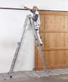 Zarges Vielzweckleiter Multitec M 2x3 + 2x4 Sprossen Zarges Vielzweckleiter Multitec M 2x3 + 2x4 Sprossen-small