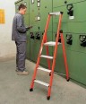 Zarges gebördelte Kunststoff-Stehleiter EFAmix S in GFK-Mischbauweise Zarges gebördelte Kunststoff-Stehleiter EFAmix S in GFK-Mischbauweise-small