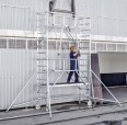 Zarges Fahrgerüst MultiTower S-PLUS 2T mit Auslegern, doppelte Plattformbreite 2,50m Plattformlänge 7,30m AH Zarges Fahrgerüst MultiTower S-PLUS 2T mit Auslegern, doppelte Plattformbreite 2,50m Plattformlänge 7,30m AH-small
