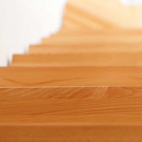Dolle Mittelholmtreppe Boston 228-300cm Geschosshöhe Geradelaufend in Buche/Anthrazit