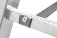 Hymer Mehrzweckleiter mit gebogener Traverse und Wandlaufrollen 3-teilig Hymer Mehrzweckleiter mit gebogener Traverse und Wandlaufrollen 3-teilig-small