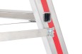 Hymer Stufenstehleiter mit Rollen beidseitig begehbar Hymer Stufenstehleiter mit Rollen beidseitig begehbar-small