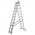 Krause Corda Aluminium-Vielzweckleiter 3x11 Sprossen Krause Corda Aluminium-Vielzweckleiter 3x11 Sprossen-small
