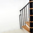 Minka Spindeltreppe Berlin in schwarz mit Buchestufen bis 309cm Geschosshöhe Ø140cm Minka Spindeltreppe Berlin in schwarz mit Buchestufen bis 309cm Geschosshöhe Ø140cm-small