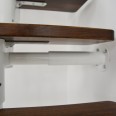 Minka Mittelholmtreppe Comfort in Buche auf Walnuss Unterkonstruktion weiß bis 312-336cm Geschösshöhe Minka Mittelholmtreppe Comfort in Buche auf Walnuss Unterkonstruktion weiß bis 312-336cm Geschösshöhe-small