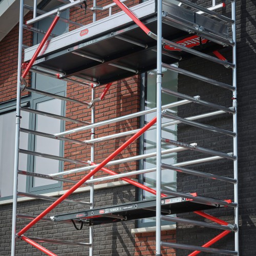 Altrex Fahrgerüst RS Tower 52 Aluminium mit Fiber-Deck Plattform 9,20m AH 1,35x3,05m