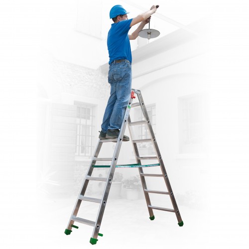 Facal Stufenstehleiter DUPLA S600 13 Stufen