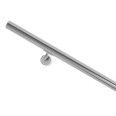 Dolle Handlaufset zur Wandmontage 1,5m Edelstahl V2A, rund Dolle Handlaufset zur Wandmontage 1,5m Edelstahl V2A, rund-small