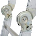 Krause Corda Gelenkleiter 4x3 Sprossen mit Plattform-Set Krause Corda Gelenkleiter 4x3 Sprossen mit Plattform-Set-small