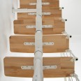 Minka Mittelholmtreppe Comfort in Buche lackiert Unterkonstruktion weiß bis 312cm Geschösshöhe Minka Mittelholmtreppe Comfort in Buche lackiert Unterkonstruktion weiß bis 312cm Geschösshöhe-small