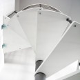 Minka Spindeltreppe Venezia mit Massivholzhandlauf bis 309cm Geschosshöhe Ø120/140/160cm Minka Spindeltreppe Venezia mit Massivholzhandlauf bis 309cm Geschosshöhe Ø120/140/160cm-small