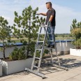 MUNK Vielzweckleiter mit Nivello® Traverse 2x2 + 2x3 Sprossen MUNK Vielzweckleiter mit Nivello® Traverse 2x2 + 2x3 Sprossen-small