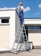 MUNK Mehrzweckleiter mit Nivello® Traverse 3x7 Sprossen MUNK Mehrzweckleiter mit Nivello® Traverse 3x7 Sprossen-small