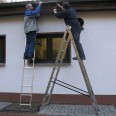 Krause Corda Aluminium-Vielzweckleiter 3x9 Sprossen Krause Corda Aluminium-Vielzweckleiter 3x9 Sprossen-small