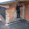 Krause Corda Gelenkleiter 4x3 Sprossen mit Plattform-Set Krause Corda Gelenkleiter 4x3 Sprossen mit Plattform-Set-small