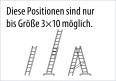 Hymer Mehrzweckleiter mit gebogener Traverse und Wandlaufrollen 3-teilig Hymer Mehrzweckleiter mit gebogener Traverse und Wandlaufrollen 3-teilig-small