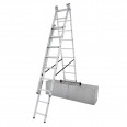 Krause Corda Mehrzweckleiter mit Treppenfunktion 3x9 Sprossen Krause Corda Mehrzweckleiter mit Treppenfunktion 3x9 Sprossen-small
