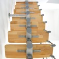 Minka Mittelholmtreppe Comfort in Buche auf Walnuss Unterkonstruktion silber bis 312-336cm Geschösshöhe Minka Mittelholmtreppe Comfort in Buche auf Walnuss Unterkonstruktion silber bis 312-336cm Geschösshöhe-small