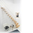 Minka Mittelholmtreppe Comfort in Buche lackiert Unterkonstruktion weiß bis 312cm Geschösshöhe Minka Mittelholmtreppe Comfort in Buche lackiert Unterkonstruktion weiß bis 312cm Geschösshöhe-small